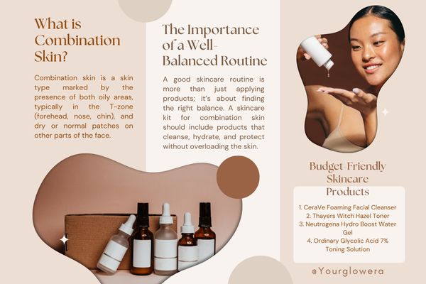 skincare kit for combination skin