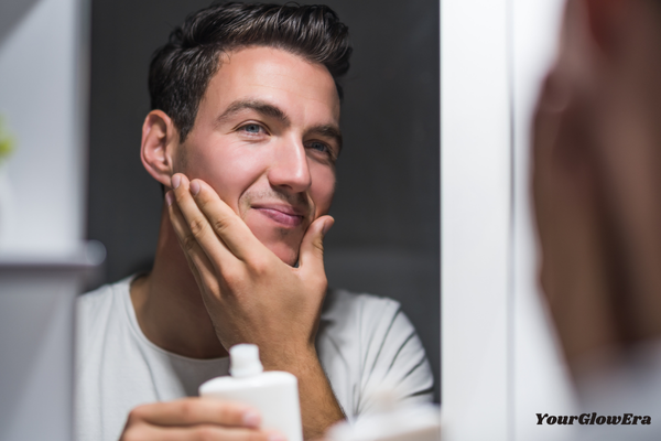 glowing skin tips for men