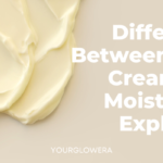 difference between face cream and moisturizer